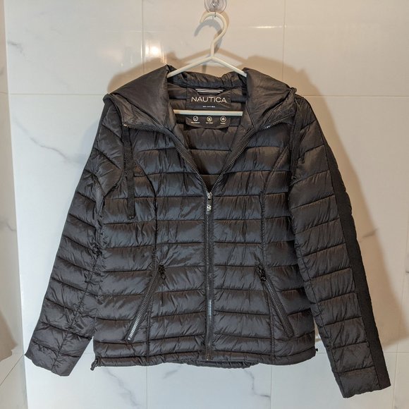 Nautica Jackets & Blazers - Nautica Synthetic Puffy Women's Jacket with Hood